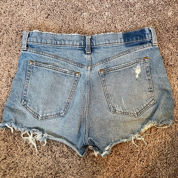 A&F High Rise Mom Shorts - Picture 2 of 2